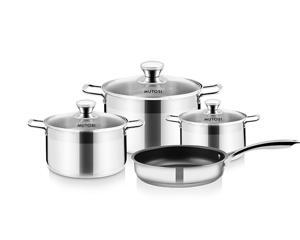 Bộ nồi chảo inox Mutosi MC-347