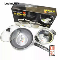 BỘ NỒI CHẢO LOCK&LOCK STONE 2EA LCA6202S2