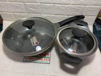 Bộ nồi chảo Lock&Lock Stone 2EA LCA6202S2 (LCA6202D-IH + LCA6202D-IH)