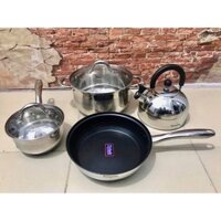 Bộ Nồi Chảo Quánh Ấm Kangaroo KG998M