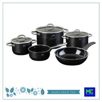 Bộ Nồi Chảo Silit Silargan Passion Black 5 Món Đúc Nguyên Khối - (MinhChauQB_Store)