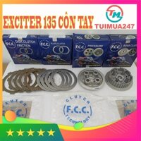 Bộ nồi chính hãng FCC cho Exciter 135 Côn Tay ( gồm 4 món lá bố, lá sắt, đế nhôm, mặt ép )