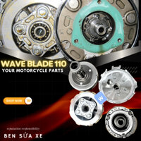Bộ Nồi Côn Wave Blade 110 Cao Cấp Bố Ba Càng Bộ Ly Hợp Guốc Văng Ly Hợp Phụ Tùng Xe Máy