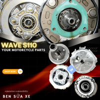 Bộ Nồi Côn Wave S110 Cao Cấp Bố Ba Càng Bộ Ly Hợp Guốc Văng Ly Hợp Phụ Tùng Xe Máy
