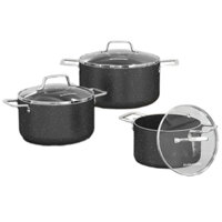 BỘ NỒI ĐÁ ĐÁY TỪ SUNHOUSE KÍCH THƯỚC 16CM- 20CM-24CM SHG7878M