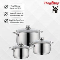 Bô nồi đa năng WMF Diadem Plus Cookware Set 3 chiếc chống dính truyền nhiệt nhanh