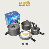 Bộ nồi dã ngoại camping dành cho nhóm 4-6 người DS500 Baobillba