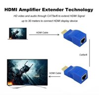 BỘ NỐI DÀI HDMI BẰNG DÂY LAN - HD EXTENDER 30M HDMI Extender 30m single