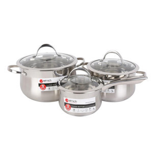 Bộ nồi Elmich Ibiza EL0124 - 3 chiếc cỡ 16,20,24cm