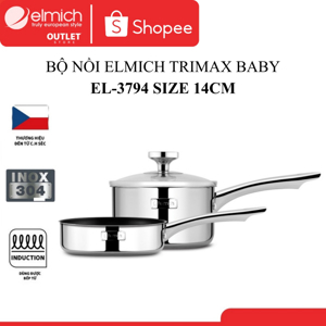 Bộ nồi Elmich Tri-max Baby EL-3794