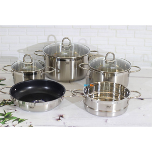 Bộ nồi Elo New Smaragd inox 304 5 chiếc