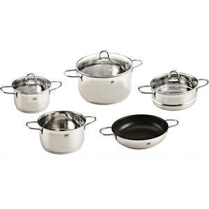 Bộ nồi Elo New Smaragd inox 304 5 chiếc