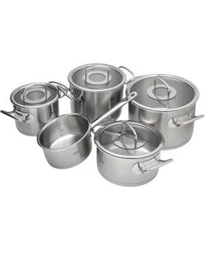 Bộ nồi Fissler Original Profi Collection 5 món vung kính