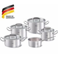 Bộ nồi FISSLER ORIGINAL PROFI (nắp vung thép, đáy 5 lớp)