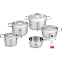 BỘ NỒI FISSLER PURE PROFI 5 TẶNG KÈM LỌ VỆ SINH ĐỒ INOX FISSLER