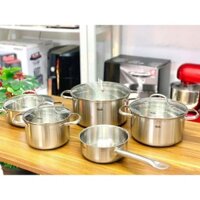 BỘ NỒI FISSLER TORONTO 5 món gồm 4 nồi 1 quánh