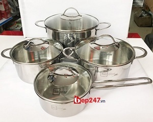 Bộ nồi Fivestar FS08G Plus - 4 nồi
