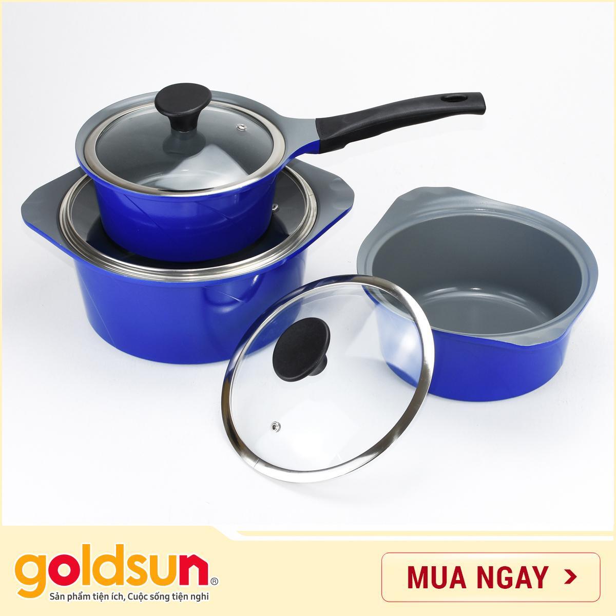 Bộ nồi Goldsun AD07-3206AG-IH