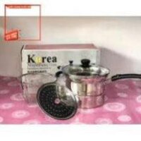 BỘ NỒI HẤP KOREA 22CM INOX