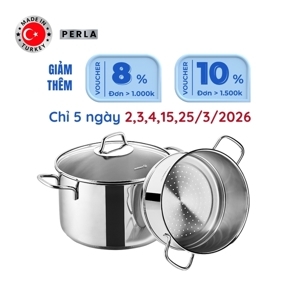 Bộ nồi hấp Korkmaz Perla A1521