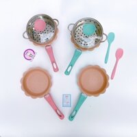 Bộ nồi hoa đá full