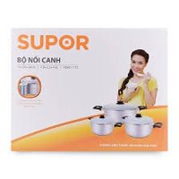 Bộ nồi hợp kim nhôm Supor H06011 T2