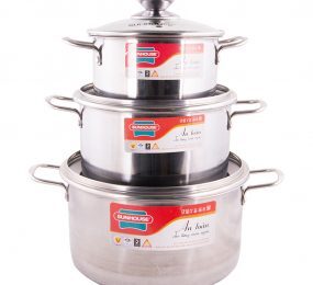 Bộ nồi inox 1 đáy Sunhouse SH116