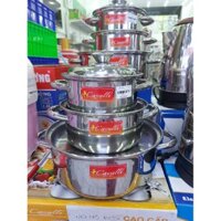 bộ nồi inox 3 cái