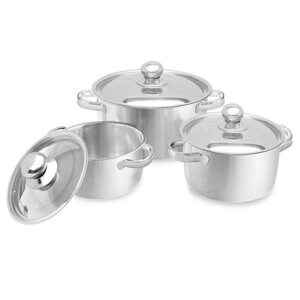 Bộ nồi inox 3 đáy SATO ST-BI313