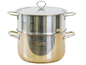 Bộ nồi inox 3 đáy Sato ST03-30H