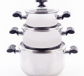 Bộ nồi inox Sunhouse SH889 (SH-889) - bộ nồi 3 chiếc