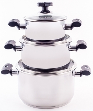 Bộ nồi inox Sunhouse SH889 (SH-889) - bộ nồi 3 chiếc