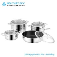 Bộ Nồi Inox 304 8 Món MC1801-Luxury