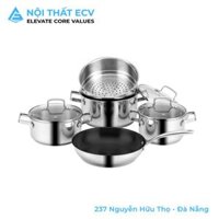 Bộ Nồi Inox-304 8 Món MC1702-Harmony