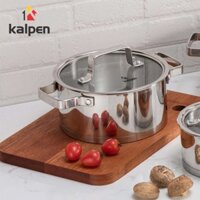 Bộ nồi inox 304 cao cấp nồi 5 đáy kalpen gliter kp-3568