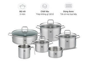 Bộ nồi inox 304 Elo Citrin 6 món