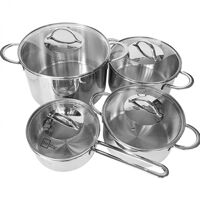 Bộ nồi inox 304 Fivestar FS08G Plus( FPB4006 ) 3 lớp liền khối