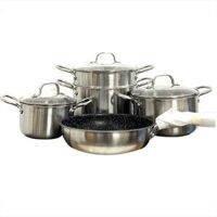 Bộ nồi inox 304 Fivestar FPB5006 5 món thân đúc đáy liền