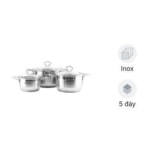 Bộ nồi inox 5 đáy Goldsun GPS1730