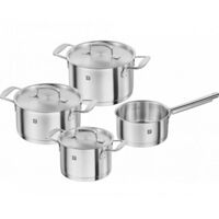 Bộ nồi inox bếp từ Zwilling ZW Base 4 chiếc nắp inox
