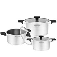 Bộ nồi inox cao cấp 5 lớp Kangaroo KG2IP3S3