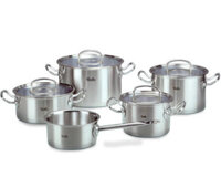 Bộ nồi inox cao cấp Fissler Original Pro 5 món (nắp inox)