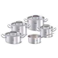 Bộ nồi inox cao cấp Fissler Original Pro 5 món (nắp inox)