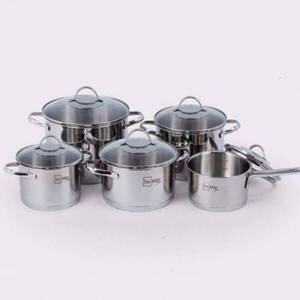 Bộ nồi inox Cao Cấp Kitchi FiveStar