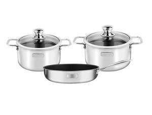 Bộ nồi Inox dập nguyên khối Elmich Trimax Classic EL-2113OL