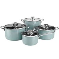 Bộ nồi inox đúc liền khối So Home Sydney Australia màu xanh