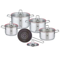 Bộ nồi inox Elo Excellent 5 chiếc vung kính