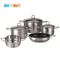 Bộ nồi inox ELO Smaragd 5 chiếc