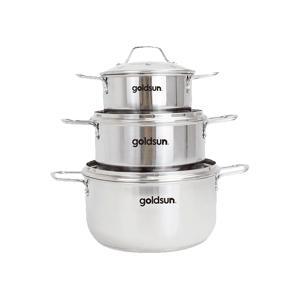 Bộ nồi inox Goldsun GE38-3306SG