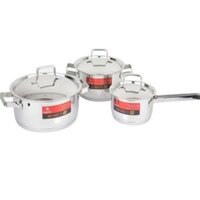 Bộ nồi inox Happy Cook Milan HC-06MLGX